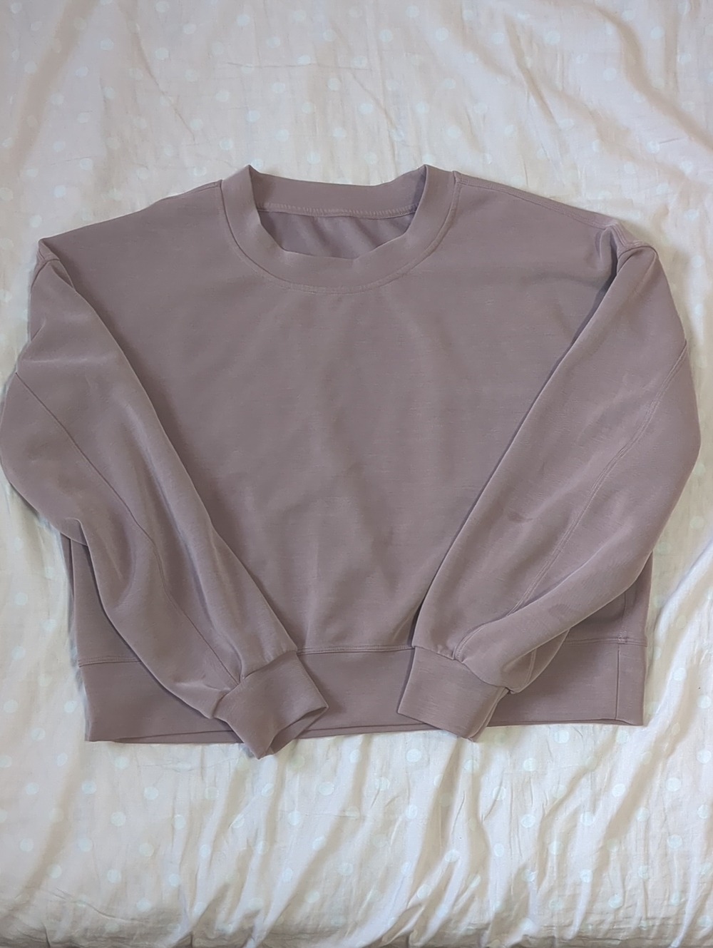 Lululemon Softstreme Perfectly Oversized Cropped Crew
